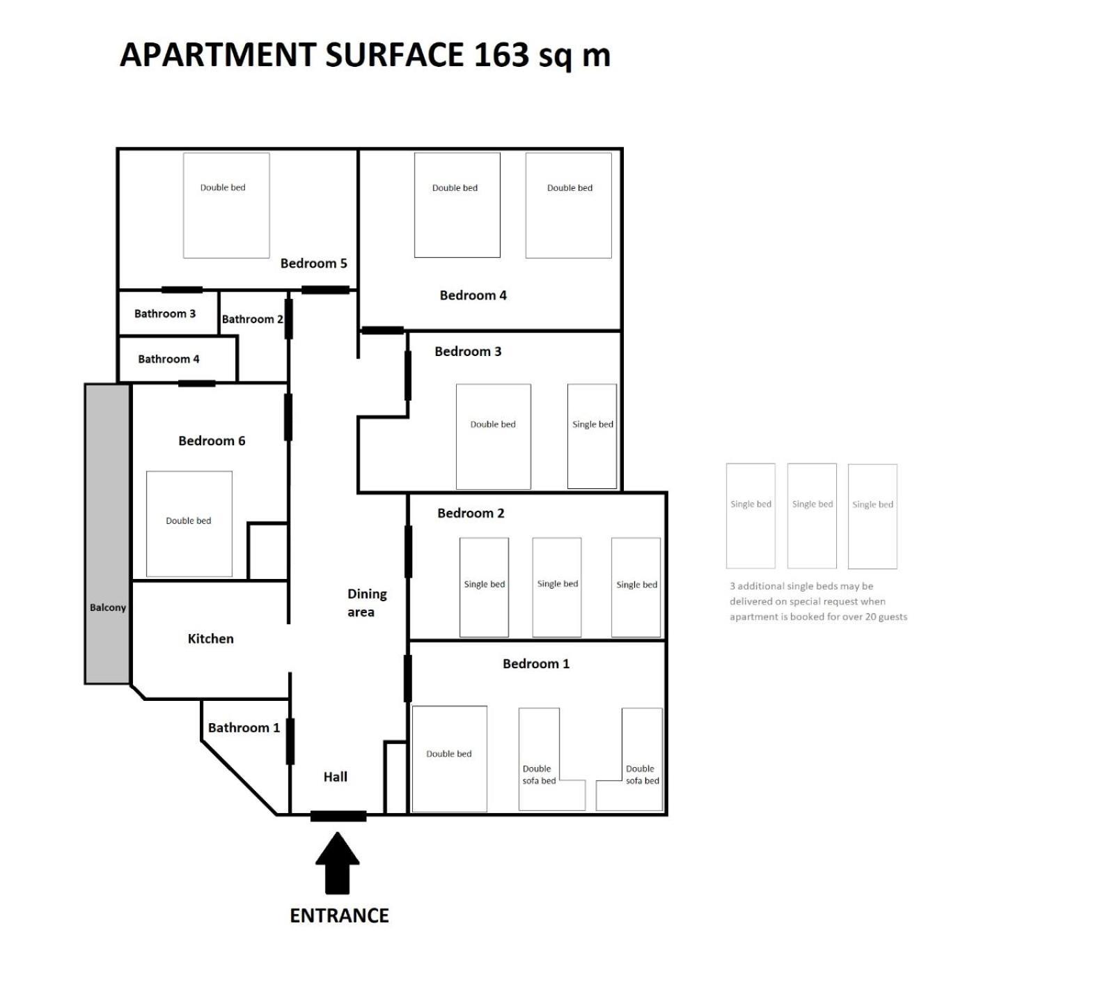 Collosal 6 Bedroom Słowackiego Avenue Kraków